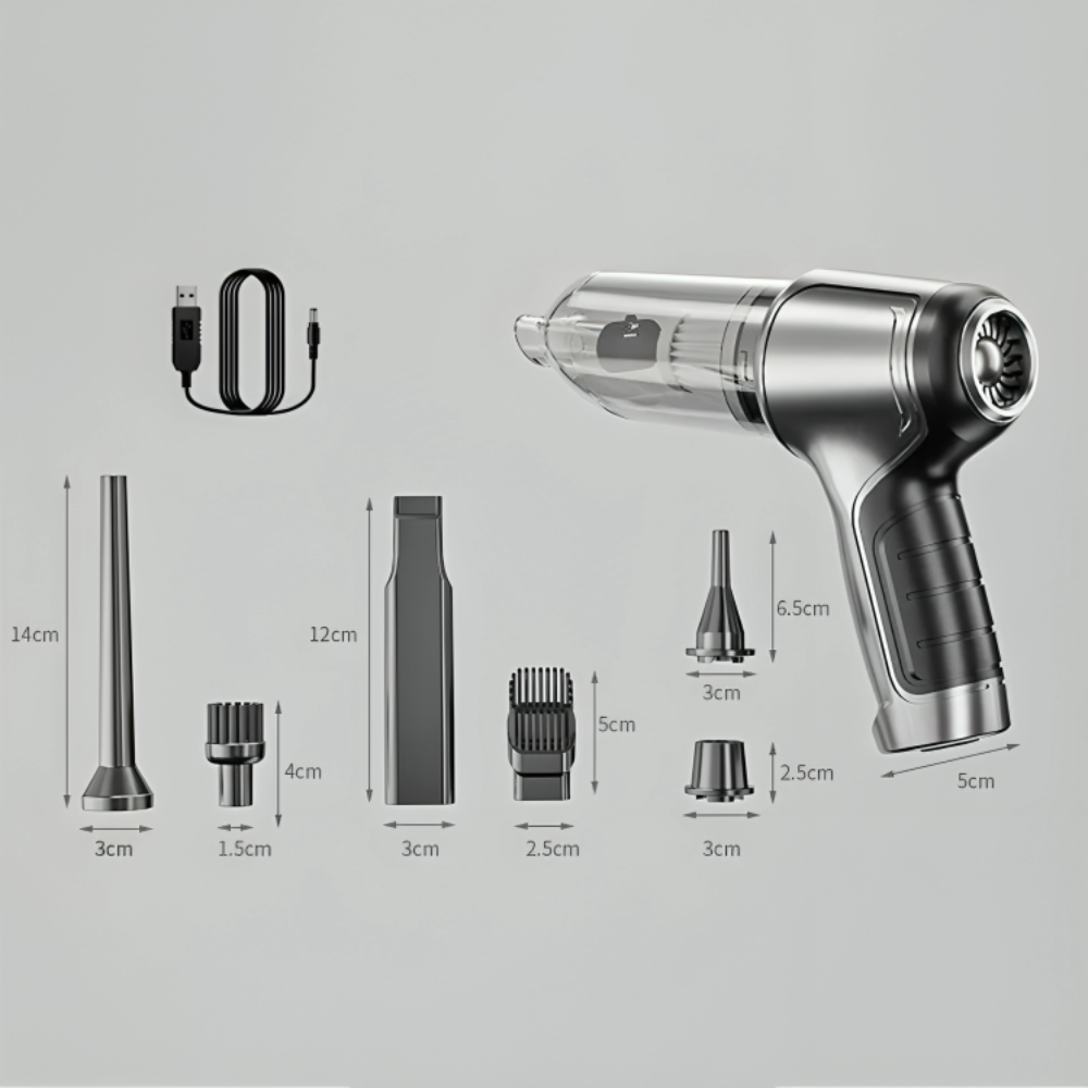 MiniVac Pro 1.0 - Car Vacuum Cleaner